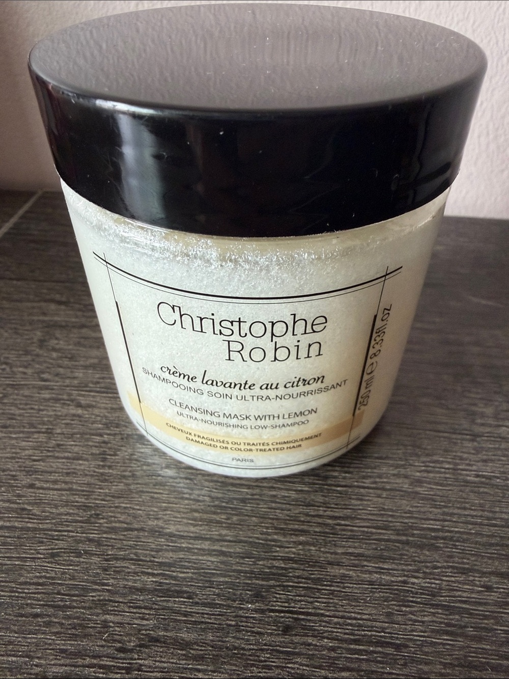 Christophe Robin Cleansing Mask with Lemon for Hair